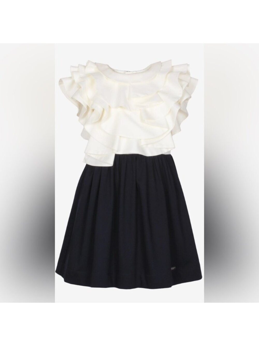 NEW Jessie And James London Girls Glissage Dress in Navy 14Y